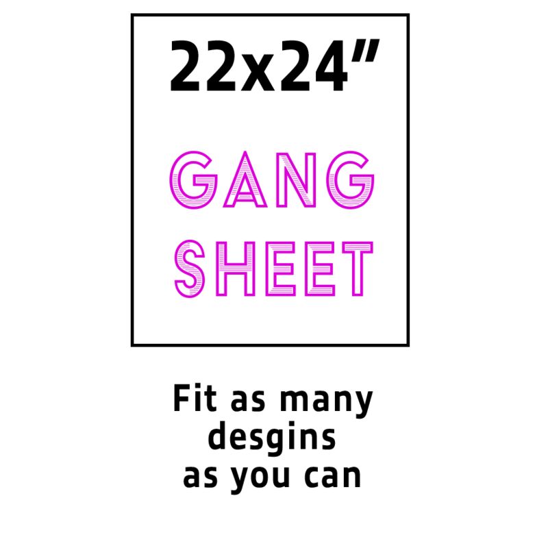 Full Color DTF Gang Sheet 22x24" Thumbnail